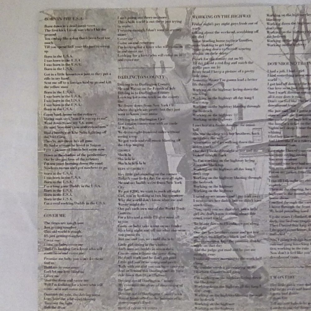Bruce Springsteen Born in the USA - Picture 7 of 7